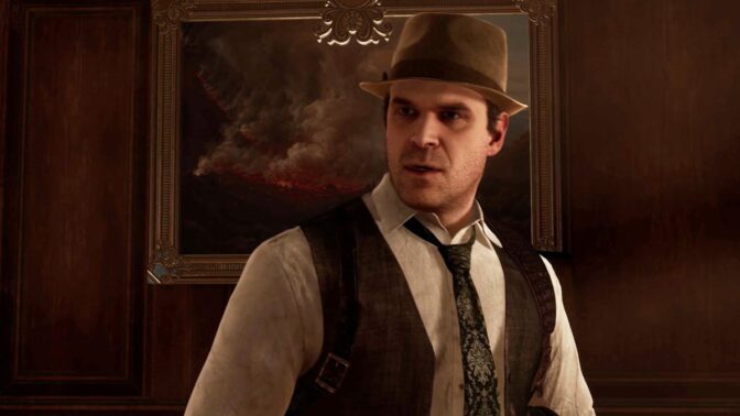 David Harbour i "Alone in the Dark"