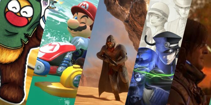 5 spel i juni - "Ruffy and the Riverside", "Mario Kart World", "Dune: Awakening", "RAIDOU" och "Death Stranding 2"